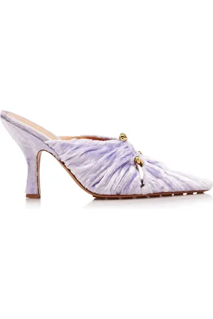 Bottega Veneta Velvet Mules