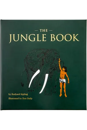Graphic Image Jungle Book Leather Hardcover Book