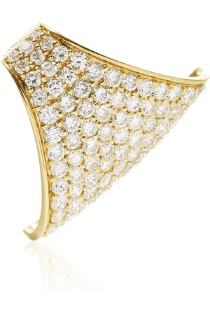 Savolinna Jewelry Maxi Ergo 18K Yellow Diamond Single Ear Cuff