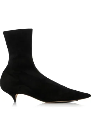 The Row Liisa Suede Booties