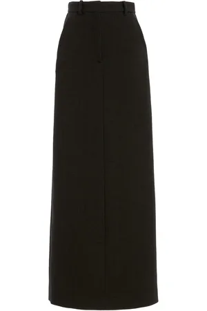 The Row Roux Sateen Suiting Maxi Skirt