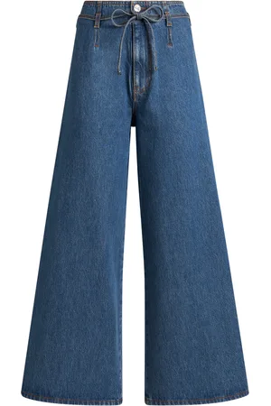 Etro Rigid High-Rise Wide-Leg Jeans