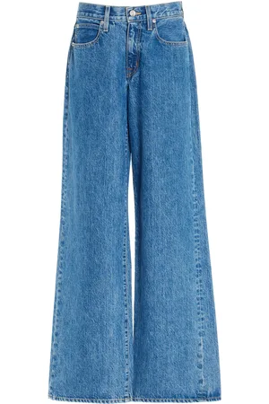 SLVRLAKE Mica Rigid Low-Rise Wide-Leg Jeans