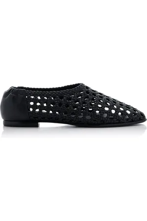 Simkhai Eden Woven Leather Ballet Flats