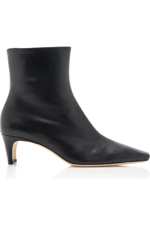 Staud Wally Leather Ankle Boots