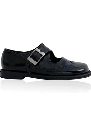 Reike Nen Monk-Strap Leather Loafers