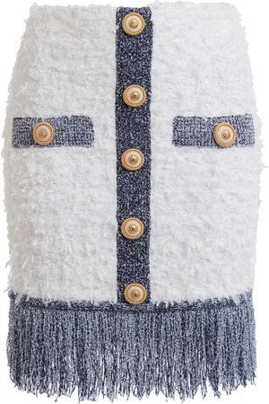 Balmain Fringed Trompe L