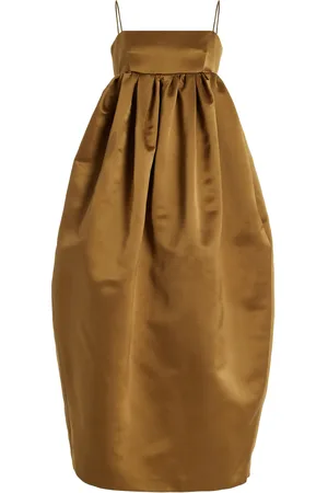 ADAM LIPPES Liet Dress In Duchess Satin