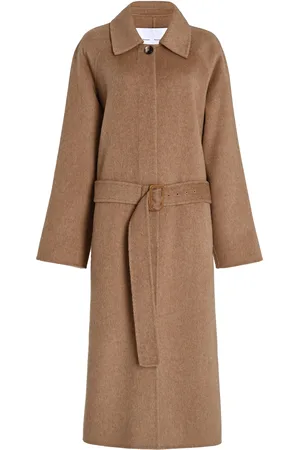 Proenza Schouler Juliette Brushed Wool-Blend Coat