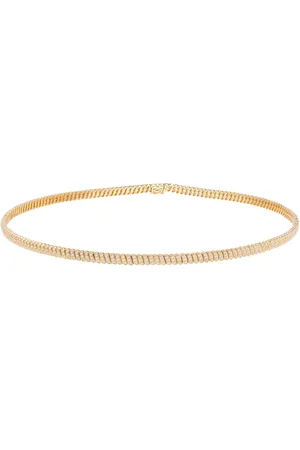 Anita Thin Zoe 18K Yellow Diamond Choker