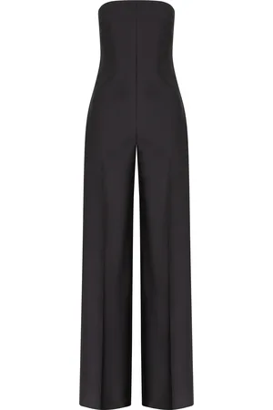 Heirlome Tilda Strapless Wool-Silk Jumpsuit