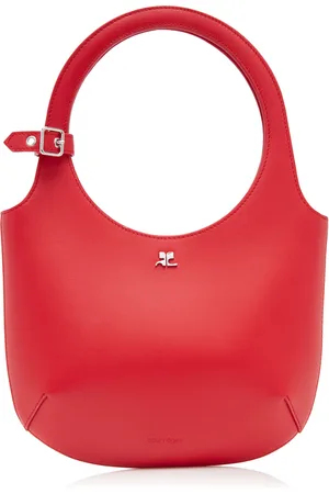Courrèges Holy Leather Top Handle Bag