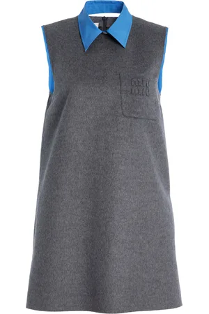 Miu Miu Velour Mini Dress