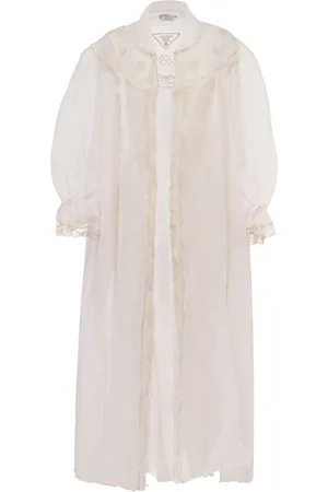 Prada Embroidered Nylon Over Shirt