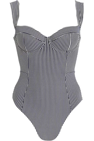 Simkhai Kyle Striped Swimsuit