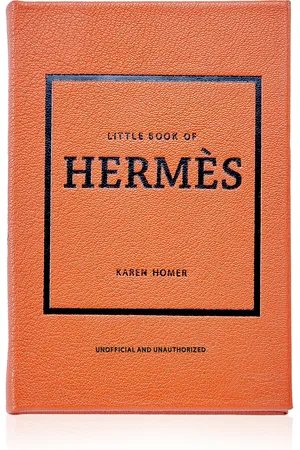 Graphic Image Little Book of Hermes Leather Hardcover Book