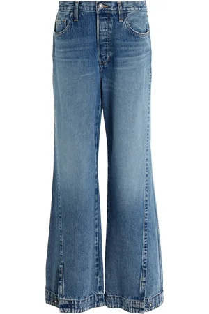Favorite Daughter The Oliver Cotton-Blend Ultimate Baggy Wide-Leg Pants