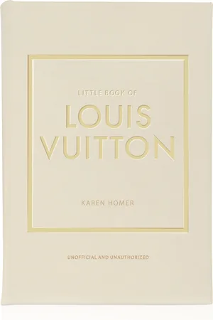 Graphic Image Little Book of Louis Vuitton Leather Hardcover Book