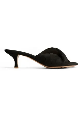 Bottega Veneta Blink Intrecciato Leather Mules