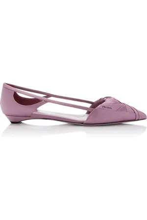 Prada Satin Ballet Flats