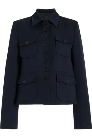 NILI LOTAN Jamison Pocket-Detailed Wool Jacket