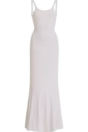 LAQUAN SMITH Backless Jersey Gown
