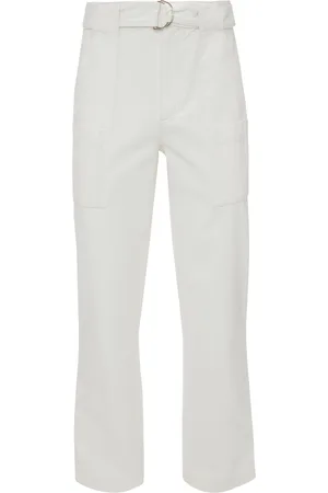J.W.Anderson Belted Cotton Flare Pants