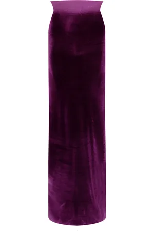 Maygel Coronel Cavana High-Rise Maxi Skirt