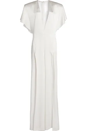 Stella McCartney Slit-Detailed Satin Jumpsuit