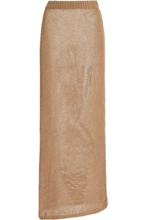 AYA MUSE Atele Knit Cotton-Blend Maxi Skirt