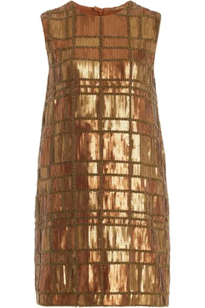 ALEXIS Emani Metallic Mini Dress
