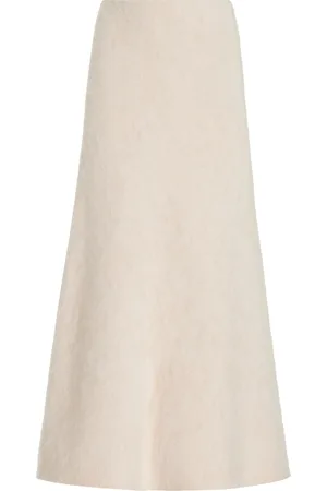 By Malene Birger Christina Knit Wool-Blend Maxi Skirt