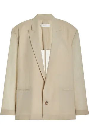 Serafini Oversized Wool-Blend Blazer