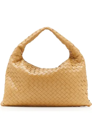 Bottega Veneta Small Hop Intrecciato Leather Hobo Bag