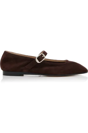 Le Monde Beryl Suede Mary Jane Flats