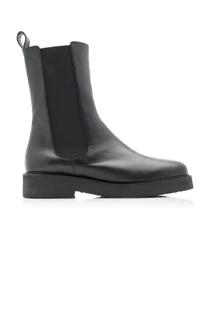 Staud Palamino Leather Chelsea Boots