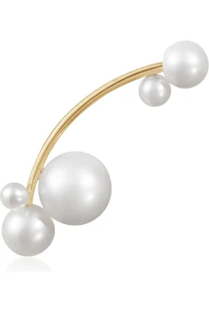 SOPHIE BILLE BRAHE Stellari 14K Yellow Pearl Single Earring