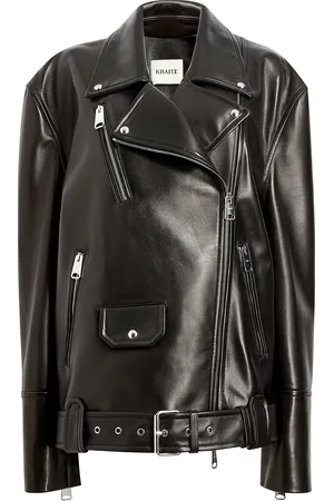 Khaite Hansel Leather Jacket