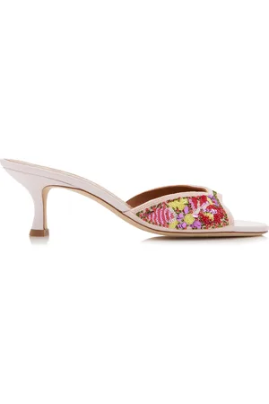 Staud Brigitte Sequined Mules