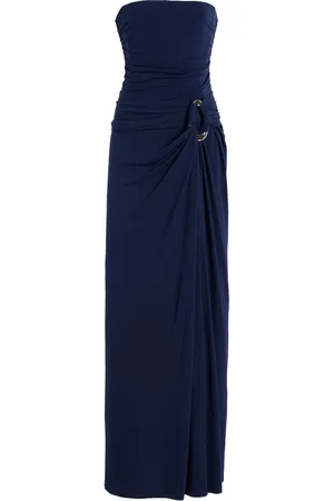 Simkhai Emma Draped Stretch-Jersey Maxi Dress