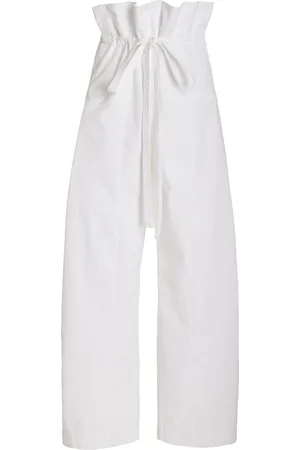 MATTEAU Drawstring Cotton Fisherman Pants