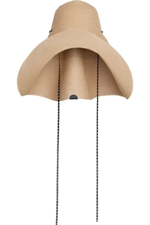 Alaïa Oversized Raffia Hat