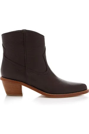GABRIELA HEARST Leduc Leather Ankle Boots