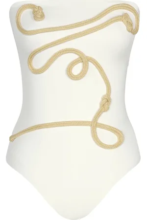 JOHANNA ORTIZ Palmy Textured One-Piece Swimsuit