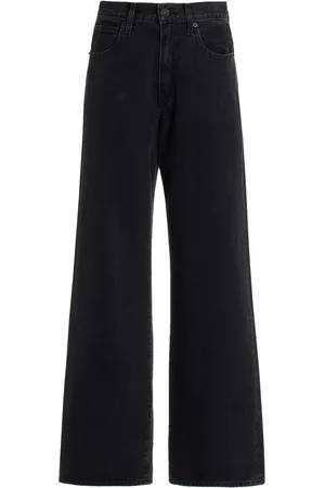 SLVRLAKE Grace Rigid High-Rise Wide-Leg Jeans