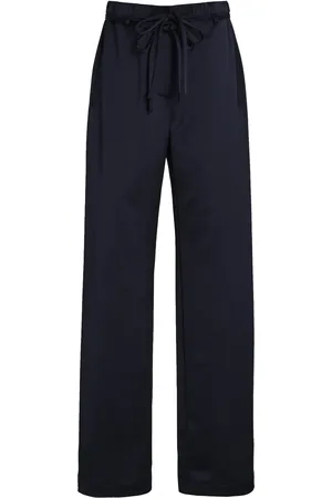 Proenza Schouler Magnus Satin Wide-Leg Pants