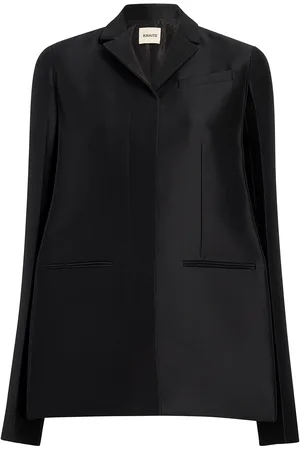 Khaite Crittan Wool-Silk Blazer