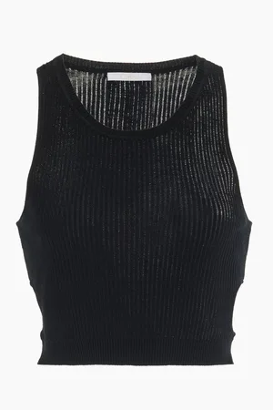 Chloé Knit Wool Cropped Top
