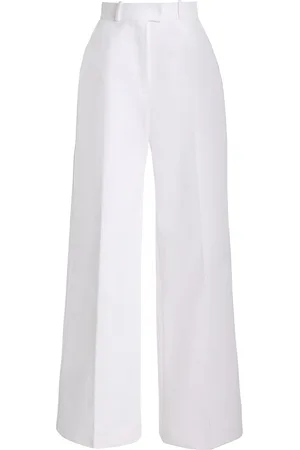 MARTIN GRANT Wide-Leg Cotton Pants