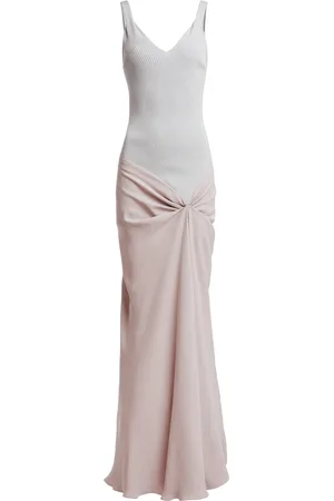 Victoria Beckham Twisted Midi Dress